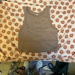 Stylish Brown Kids Tank Top